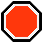 Emoji 🛑 Segnale Di Stop su Microsoft Windows 10 Fall Creators Update.