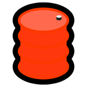 Emoji 🛢️ Barile Di Petrolio su Microsoft Windows 10 Fall Creators Update.