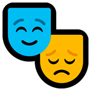 🎭 Emoji Máscaras De Teatro en Microsoft Windows 10 Fall Creators Update.