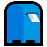 Émoji 📮 Boîte Aux Lettres sur Microsoft Windows 10 Fall Creators Update.