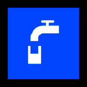 🚰 Emoji água Potável na Microsoft Windows 10 Fall Creators Update.