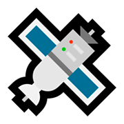 Emoji 🛰️ Satellite su Microsoft Windows 10 Fall Creators Update.