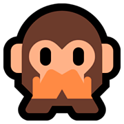 🙊 Emoji Mono Con La Boca Tapada en Microsoft Windows 10 Fall Creators Update.