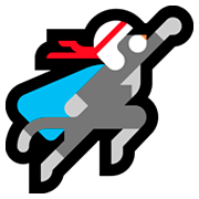 🐱‍🏍 Emoji Katzen-Stuntman Microsoft Windows 10 Fall Creators Update.