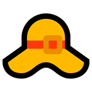 👒 Emoji Sombrero De Mujer en Microsoft Windows 10 Fall Creators Update.