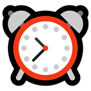 ⏰ Emoji Reloj Despertador en Microsoft Windows 10 May 2019 Update.
