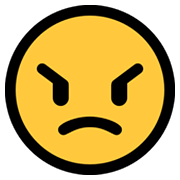 😠 Emoji Cara Enfadada en Microsoft Windows 10 May 2019 Update.