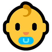 👶 Emoji Baby Microsoft Windows 10 May 2019 Update.