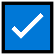 ☑️ Emoji Abstimmungsfeld mit Häkchen Microsoft Windows 10 May 2019 Update.