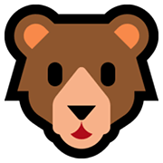 🐻 Emoji Rosto De Urso na Microsoft Windows 10 May 2019 Update.
