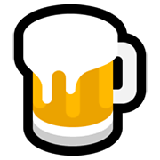 🍺 Emoji Jarra De Cerveza en Microsoft Windows 10 May 2019 Update.