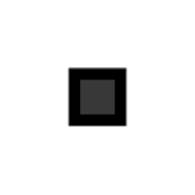 ◾ Emoji Cuadrado Negro Mediano-pequeño en Microsoft Windows 10 May 2019 Update.