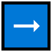 ➡️ Emoji Flecha Hacia La Derecha en Microsoft Windows 10 May 2019 Update.