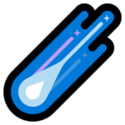 Emoji ☄️ Cometa su Microsoft Windows 10 May 2019 Update.
