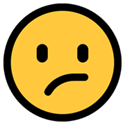 Emoji 😕 Faccina Confusa su Microsoft Windows 10 May 2019 Update.