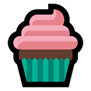 Emoji 🧁 Cupcake su Microsoft Windows 10 May 2019 Update.