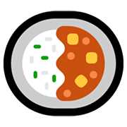 🍛 Emoji Arroz Com Curry na Microsoft Windows 10 May 2019 Update.