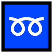 Emoji ➿ Doppio Occhiello su Microsoft Windows 10 May 2019 Update.