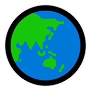🌏 Emoji Globus mit Asien und Australien Microsoft Windows 10 May 2019 Update.