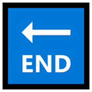🔚 Emoji END-Pfeil Microsoft Windows 10 May 2019 Update.