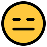 😑 Emoji ausdrucksloses Gesicht Microsoft Windows 10 May 2019 Update.