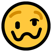 🥴 Emoji Rosto Embriagado na Microsoft Windows 10 May 2019 Update.
