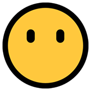 Emoji 😶 Faccina Senza Bocca su Microsoft Windows 10 May 2019 Update.