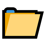 📁 Emoji Carpeta De Archivos en Microsoft Windows 10 May 2019 Update.