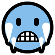 Emoji 🥶 Faccina Congelata su Microsoft Windows 10 May 2019 Update.