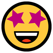 🤩 Emoji Cara Sonriendo Con Estrellas en Microsoft Windows 10 May 2019 Update.