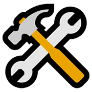 🛠️ Emoji Hammer und Schraubenschlüssel Microsoft Windows 10 May 2019 Update.