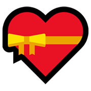 💝 Emoji Corazón Con Lazo en Microsoft Windows 10 May 2019 Update.