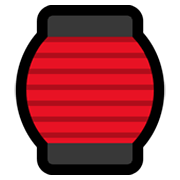 Emoji 🏮 Lanterna Rossa su Microsoft Windows 10 May 2019 Update.