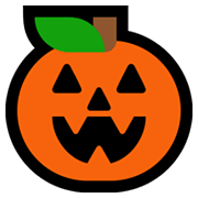 Emoji 🎃 Zucca Di Halloween su Microsoft Windows 10 May 2019 Update.