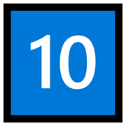 🔟 Emoji Teclas: 10 en Microsoft Windows 10 May 2019 Update.