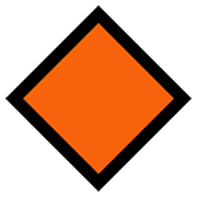 🔶 Emoji große orangefarbene Raute Microsoft Windows 10 May 2019 Update.