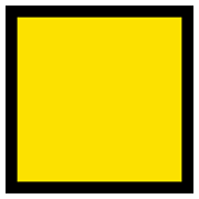 🟨 Emoji Quadrado Amarelo na Microsoft Windows 10 May 2019 Update.