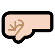 Emoji 🤛🏻 Pugno A Sinistra: Carnagione Chiara su Microsoft Windows 10 May 2019 Update.