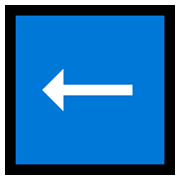 ⬅️ Emoji Flecha Hacia La Izquierda en Microsoft Windows 10 May 2019 Update.