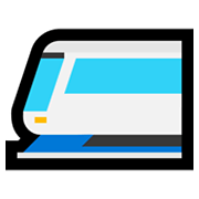 Emoji 🚈 Metrotranvia su Microsoft Windows 10 May 2019 Update.