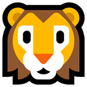 Émoji 🦁 Tête De Lion sur Microsoft Windows 10 May 2019 Update.