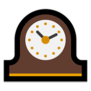 Emoji 🕰️ Orologio Da Mensola su Microsoft Windows 10 May 2019 Update.