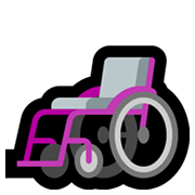 🦽 Emoji manueller Rollstuhl Microsoft Windows 10 May 2019 Update.