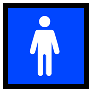 🚹 Emoji Banheiro Masculino na Microsoft Windows 10 May 2019 Update.