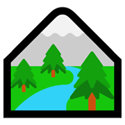 Émoji 🏞️ Parc National sur Microsoft Windows 10 May 2019 Update.