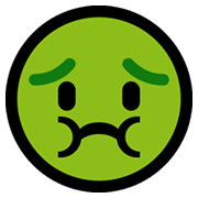 Emoji 🤢 Faccina Nauseata su Microsoft Windows 10 May 2019 Update.