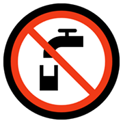 🚱 Emoji Agua No Potable en Microsoft Windows 10 May 2019 Update.