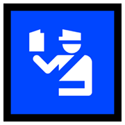 Emoji 🛂 Simbolo Del Controllo Passaporti su Microsoft Windows 10 May 2019 Update.