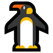 Emoji 🐧 Pinguino su Microsoft Windows 10 May 2019 Update.