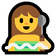 Emoji 🧖 Persona In Sauna su Microsoft Windows 10 May 2019 Update.